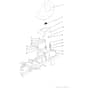 OM 92/16KH (K1600AVD) - 2020 - Oleo-Mac Ride On Mower Hood (1/2) Diagram