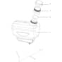OM 92/16KH (K1600AVD) - 2023 - Oleo-Mac Ride On Mower Tank Diagram