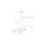 OM 92/16KH (K1600AVD) - 2024 - Oleo-Mac Ride On Mower Hood (2/2) Diagram