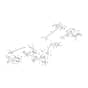 OM 94/16 K - 2023 - Oleo-Mac Ride On Mower Cutting Plate Lifting Diagram