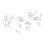 OM 99L/14.5 K M - 2024 - Oleo-Mac Ride On Mower Cutting Plate Lifting Diagram