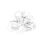 OM 99L/14.5 K M - 2025 - Oleo-Mac Ride On Mower Labels Diagram