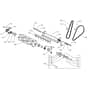 Masport OPC 400 - 019036 - Jun 2010 7318620 - Cutting Cylinder Assembly