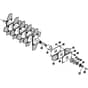 Billy Goat OS552H - OS552H Power Rake and Overseeder Main (4) Diagram