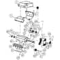 Billy Goat OS900SPH - Overseeders & Power Rakes Reel/Reel Drive Diagram