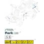 PARK 120 - 2016-2022 - 2F5820241/S16 - Stiga Front Mower Labels Diagram