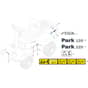PARK 120 - 2020-2022 - 2F5820241/ST1P - Stiga Front Mower Labels Diagram