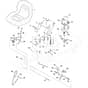 PARK 120 - 2020-2022 - 2F5820241/ST1P - Stiga Front Mower Seat Diagram