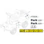 PARK 220 - 2016-2021 - 2F5820321/S16 - Stiga Front Mower Labels Diagram