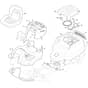 PARK 300 LC - 2025-2026 - 2F5820245/ST1 - Stiga Front Mower Body Works Diagram