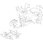 PARK 300 LC - 2025-2026 - 2F5820245/ST1 - Stiga Front Mower Frame Diagram