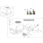 PARK 300 LC - 2025-2026 - 2F5820245/ST1 - Stiga Front Mower Fuel Pump Diagram