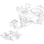 PARK 300 MC - 2024-2025 - 2F5820245/ST1 - Stiga Front Mower Frame Diagram