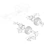 PARK 300 RC - 2025-2026 - 2F5820425/ST1 - Stiga Front Mower Wheel Diagram