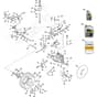 PARK 320 G - 2018-2020 - 2F6120241/ST1 - Stiga Front Mower Transmission Diagram