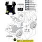 PARK 320 MW - 2015-2018 - 2F6120620/S15 - Stiga Front Mower Labels Diagram