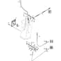 PARK 340 MWX - 2015-2017 - 2F6130620/S15 - Stiga Front Mower Hand Controls Diagram