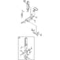 PARK 340 MWX - 2015-2017 - 2F6130620/S15 - Stiga Front Mower Pedal Lift Diagram
