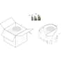 PARK 340 PWX - 2021 - 2F6130645/ST1P - Stiga Front Mower Engine Cover Diagram
