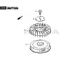 PARK 345 PWX - 2021 - 2F6130535/ST1 - Stiga Front Mower Flywheel Diagram