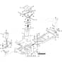 PARK 500 W - 2023-2024 - 2F6120645/ST2P - Stiga Front Mower Frame Diagram