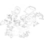 PARK 500 WX - 2025 - 2F6130535/ST2 - Stiga Front Mower Body Diagram