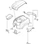 PARK 620 PW - 2014 - 13-6380-11 - Stiga Front Mower Body Works 02 Diagram