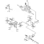 PARK 620 PW - 2014 - 13-6380-11 - Stiga Front Mower Foot Controls Diagram