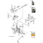 PARK 720 PW - 2015 - 2F6220620/S15 - Stiga Front Mower Transmission Diagram