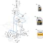 PARK PRO 340 IX - 2021 - 2F6430621/ST1 - Stiga Front Mower Transmission 02 Diagram