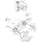 PARK PRO 740 IOX - 2015-2019 - 13-6491-11 - Stiga Front Mower Transmission 01 Diagram