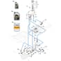 PARK PRO 740 IOX - 2015-2019 - 13-6491-11 - Stiga Front Mower Transmission 02 Diagram
