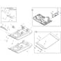 Belle PCLX 320 - 400 - Baseplate Assembly (PSLX 320 & 400)