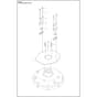 Husqvarna PG 6 XR - 970604403 - Grinding Head Upper