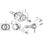 PGE 35 DCS -  - Efco Generator Crankshaft and piston Diagram