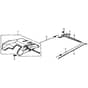 PGE 65 DCS -  - Efco Generator Control levers Diagram