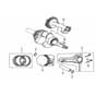 PGE 80E-3 DCS -  - Efco Generator Crankshaft and piston Diagram
