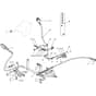 PGX 140 - 2013 - 2T0320273/Y13 - Castel Garden Ride On Mower Gearbox Controls Diagram