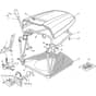 PGX 140 HD - 2013-2020 - 2T0420273/Y13 - Castel Garden Ride On Mower Grasscatcher Diagram