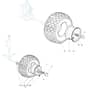 PGX 140 HD - 2013-2020 - 2T0420273/Y13 - Castel Garden Ride On Mower Wheel Diagram