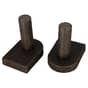 19mm Gate Hooks To Weld With Straight End Base - Prepacked Pack Of 2 - ONLY 2 LEFT