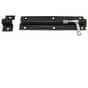 200mm (8") Enclosed Tower Bolt & Fixings - Black - ONLY 1 LEFT