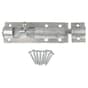 100mm (4") Enclosed Tower Bolt & Fixings - Galvanised - ONLY 3 LEFT