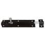 150mm (6") Enclosed Tower Bolt & Fixings - Black - ONLY 3 LEFT