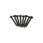 150mm (6") Enclosed Tower Bolt & Fixings - Black - ONLY 3 LEFT
