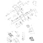 Makita PLM4631N2 - Petrol Lawn Mower - Power Tool 01 Diagram