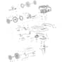 Makita PLM4819 - Petrol Lawn Mower - Power Tool 02 Diagram