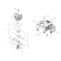 Cylinder, Piston, Crankshaft