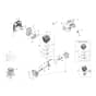 PPX 275 - Oleo-Mac Pole Pruners Engine Diagram
