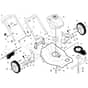 McCulloch PRE5553 - 96141009500 - 2007-04 - Frame Parts Diagram
